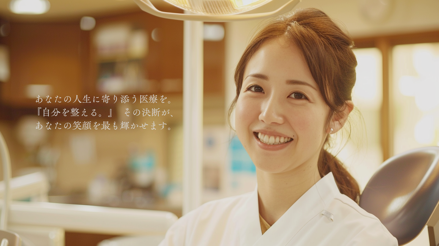 55歳からマウスピース矯正を検討する方に向けて、インビザラインだけでなく治療方針の違いを解説する札幌・北広島の歯科矯正のイメージ