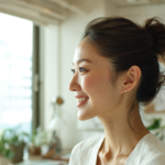 新札幌での大人の矯正を検討する方に向けた、自然光が入る明るく清潔な歯科医院でのカウンセリング風景
