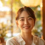 札幌・新札幌で大人のマウスピース矯正の不安を相談し、自然な笑顔を取り戻す女性