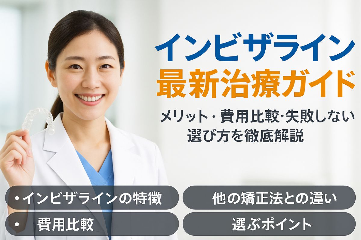 歯科矯正をご検討中の方へ！インビザラインのメリットや費用比較と失敗しない選び方最新治療ガイド