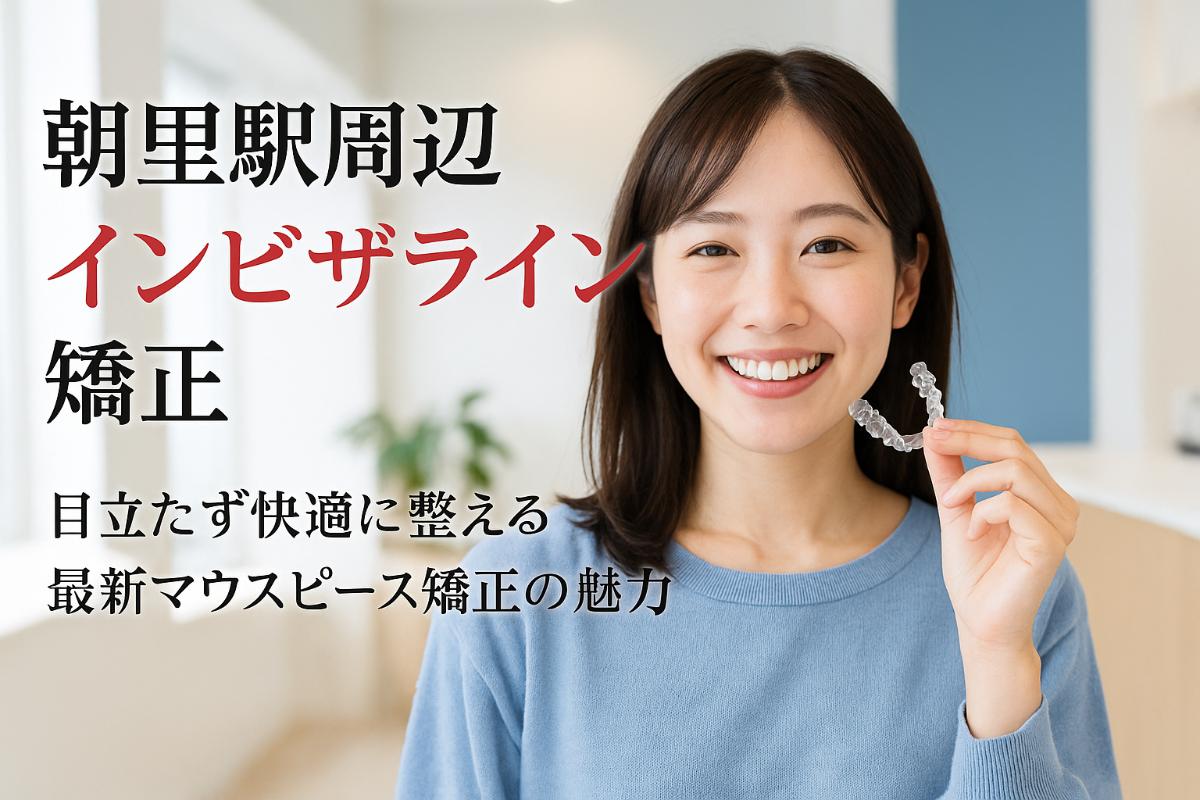 朝里駅でインビザラインが叶える目立たない矯正｜費用・治療期間・口コミを徹底解説