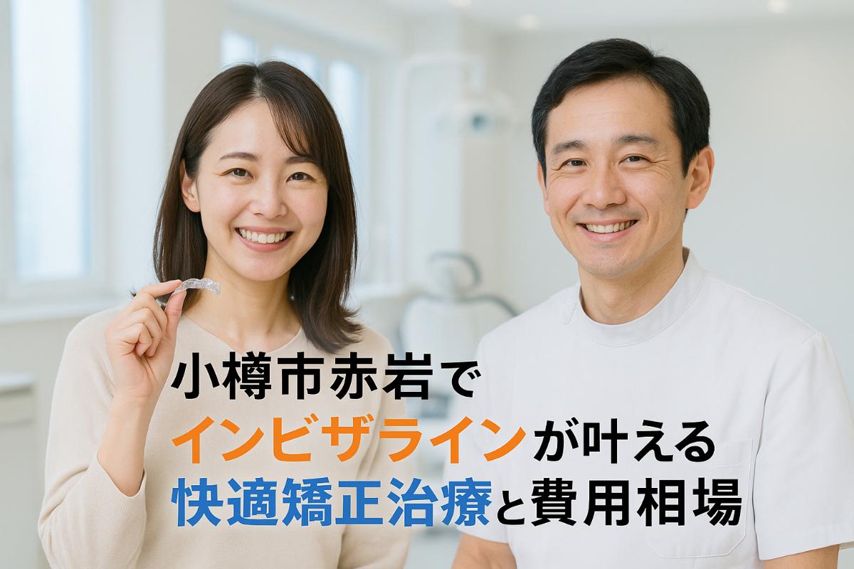 小樽市赤岩でインビザラインが叶える快適矯正治療と費用相場